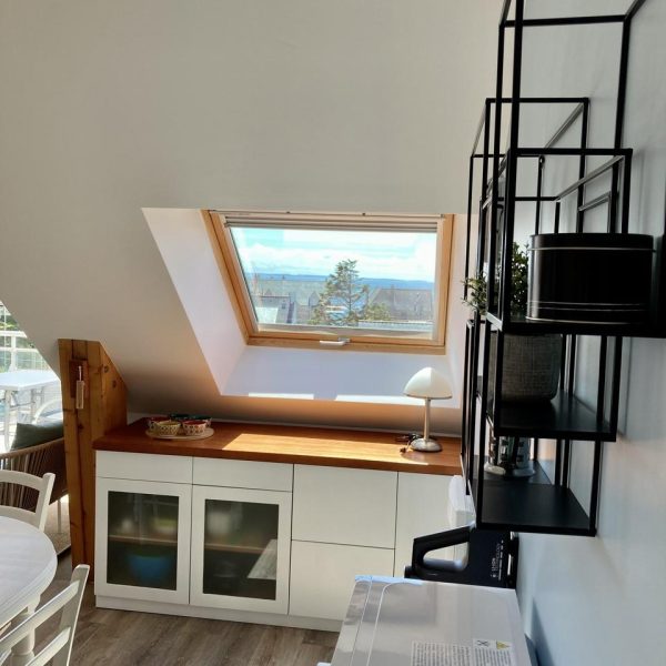Vue mer depuis la cuisine