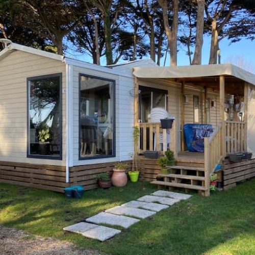 vue exterieure mobilhome 2 chambres